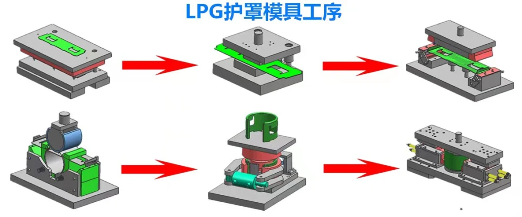 LPG Cylinder Mold Handle Mold Bottom Ring Mold