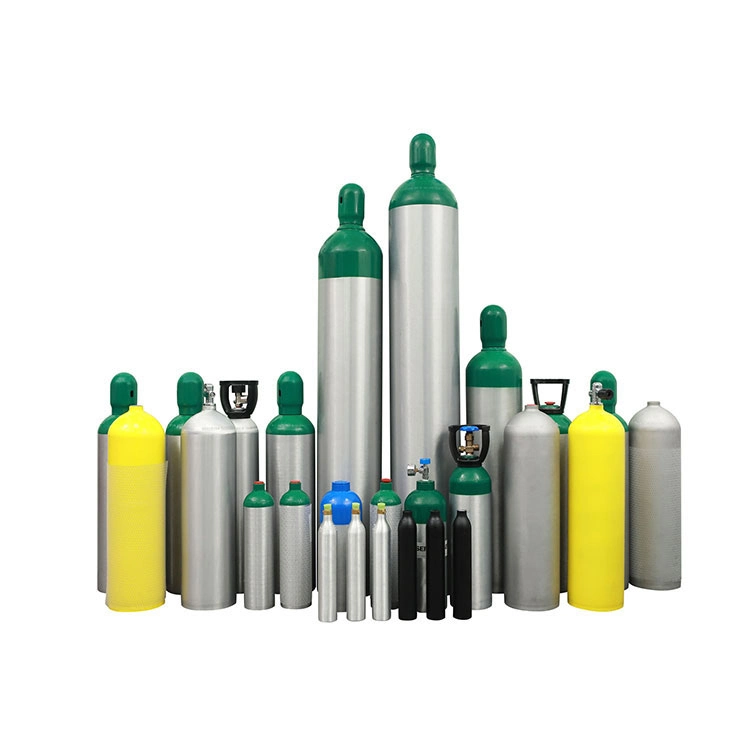 50L 200bar Medical Oxygen Cylinder Gas Cylinder with Cga540 Valve Tulip Cap